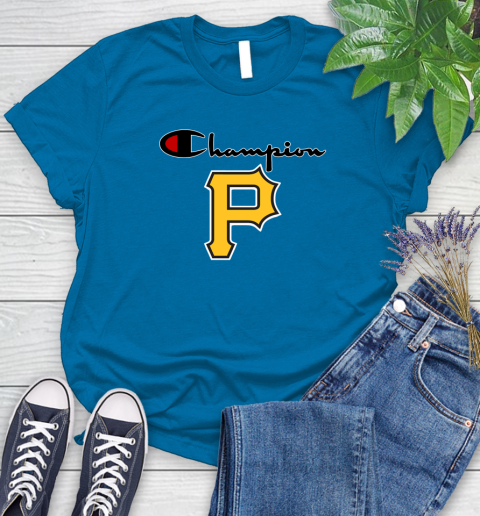 MLB Baseball Pittsburgh Pirates Champion Shirt Women's T-Shirt 5