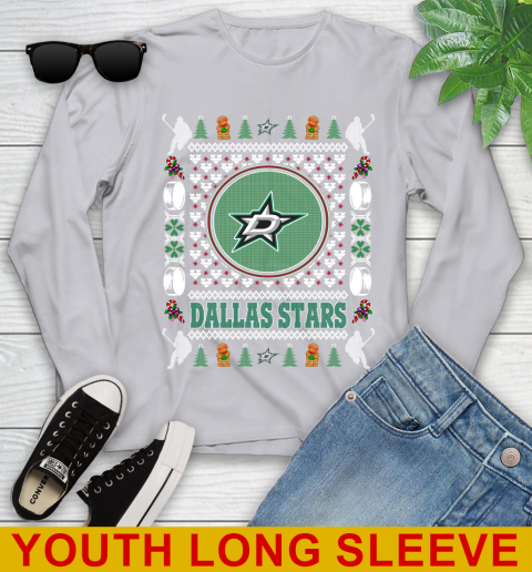 Dallas Stars Merry Christmas NHL Hockey Loyal Fan Youth Long Sleeve 5