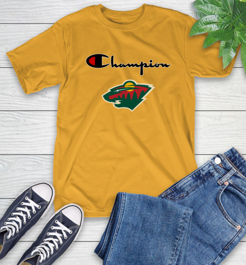 NHL Hockey Minnesota Wild Champion Shirt T-Shirt 2
