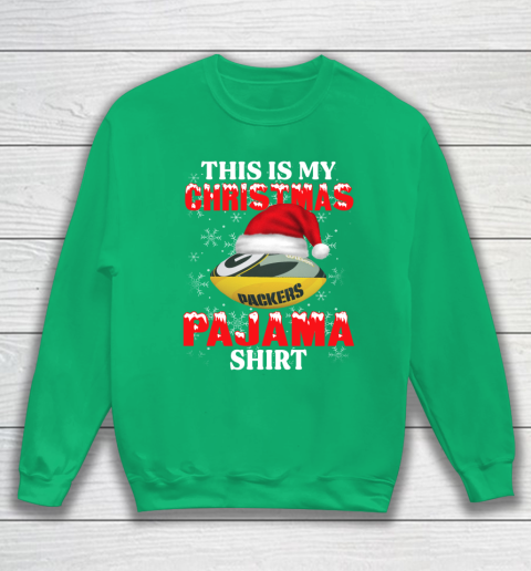 Green Bay Packers This Is My Christmas Pajama Shirt NFL Sweatshirt 5
