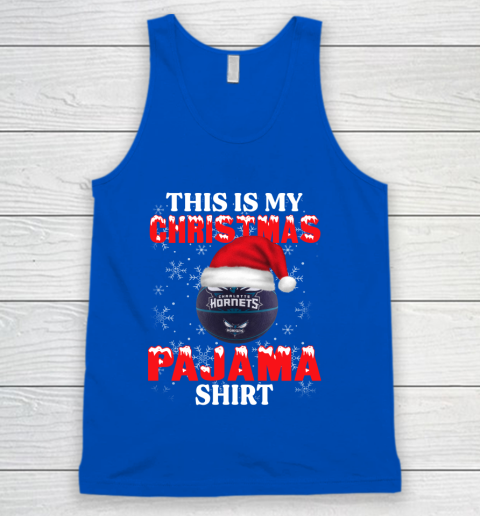 Charlotte Hornets This Is My Christmas Pajama Shirt NBA Tank Top 4