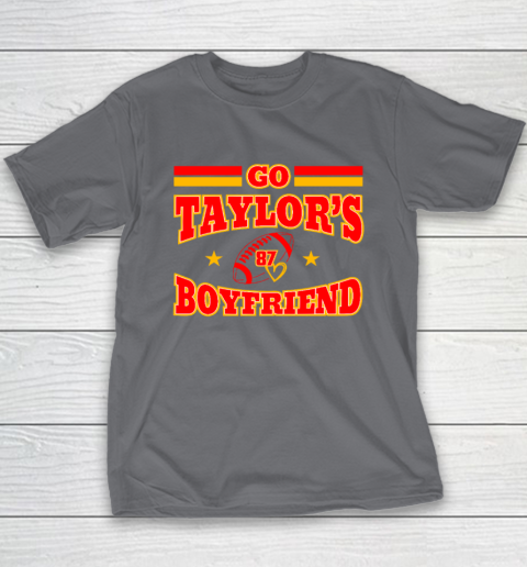 Go Boyfriend Football gift Fans Youth T-Shirt 5