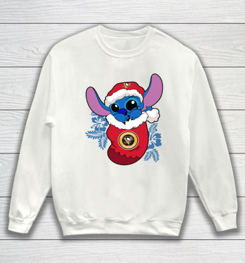 Pittsburgh Penguins Christmas Stitch In The Sock Funny Disney NHL Sweatshirt 2