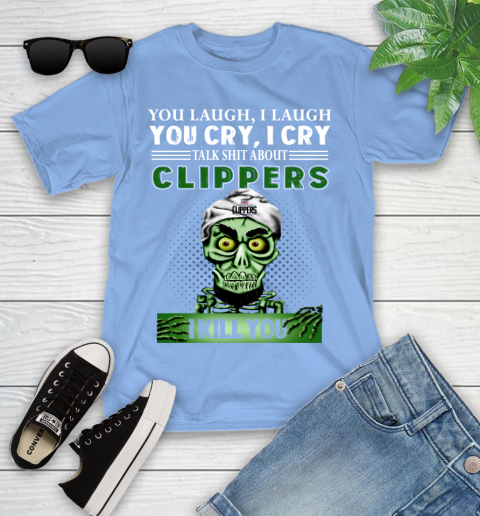 NBA Talk Shit About Los Angeles Clippers I Kill You Achmed The Dead Terrorist Jeffrey Dunham Basketball Youth T-Shirt 15