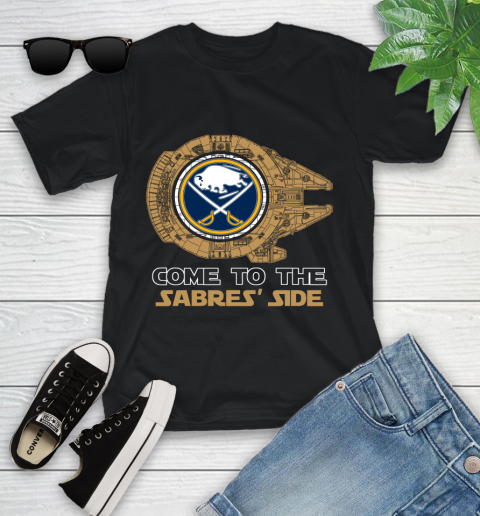 NHL Come To The Buffalo Sabres Wars Hockey Sports Youth T-Shirt