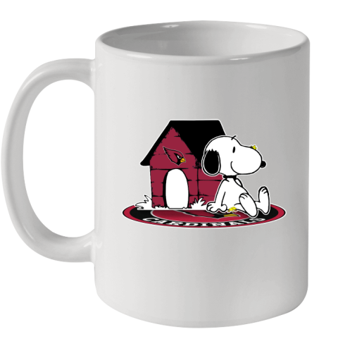 NFL Football Arizona Cardinals Snoopy The Peanuts Movie Shirt Ceramic Mug 11oz