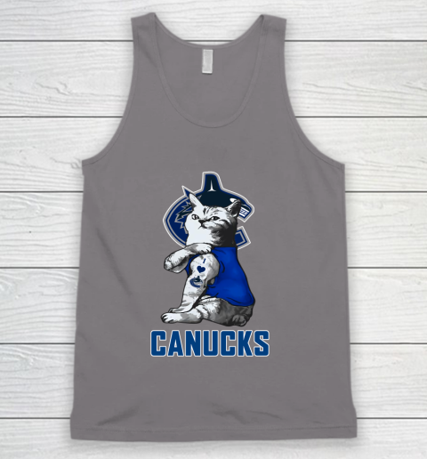 NHL My Cat Loves Vancouver Canucks Hockey Tank Top 6