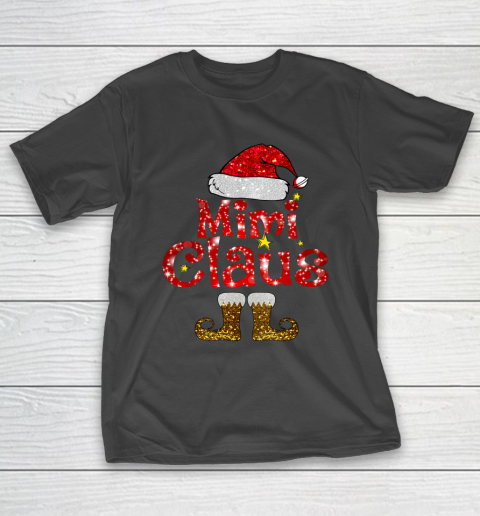 Funny Santa Mimi Claus Merry Christmas T-Shirt