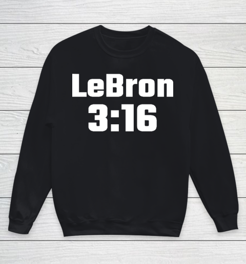 LeBron James 3 16 Youth Sweatshirt