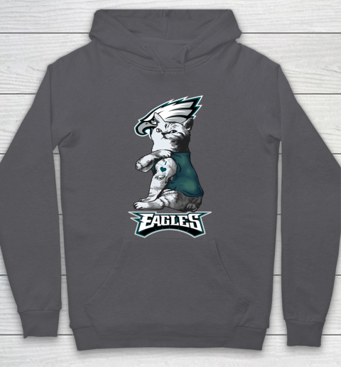 NFL Football My Cat Loves Philadelphia Eagles Hoodie 4