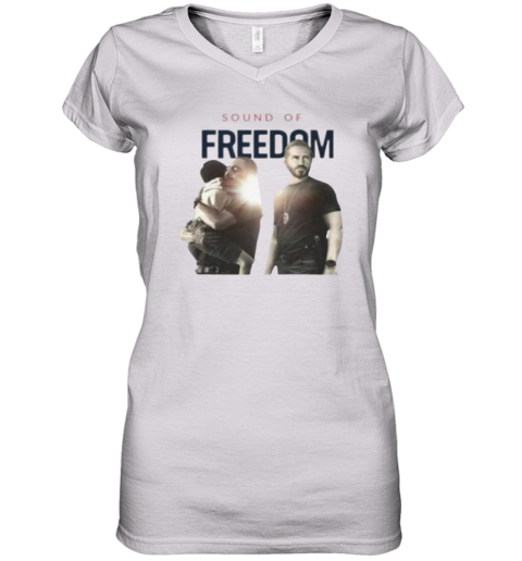 Sound Of Freedom Film Shirt, Sound Of Freedom Women's V-Neck T-Shirt