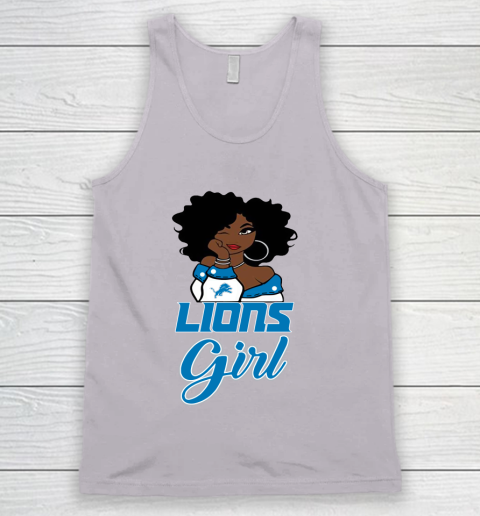 Detroit Lions Girl NFL Tank Top 4