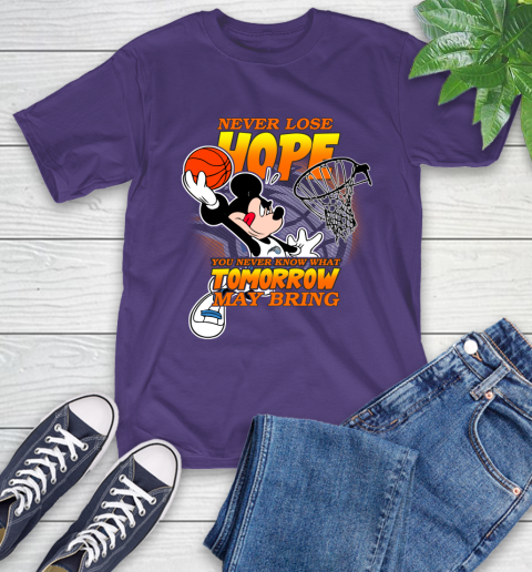 Orlando Magic NBA Basketball Mickey Disney Never Lose Hope T-Shirt 5