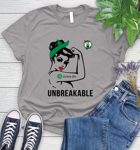 NBA Boston Celtics Girl Unbreakable Basketball Sports Women's T-Shirt 3