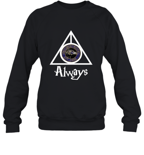 Always Love The Baltimore Ravens x Harry Potter Mashup Sweatshirt