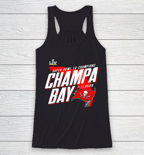 Champa Bay Tampa Bay Buccaneers Super Bowl LV Champions Racerback Tank