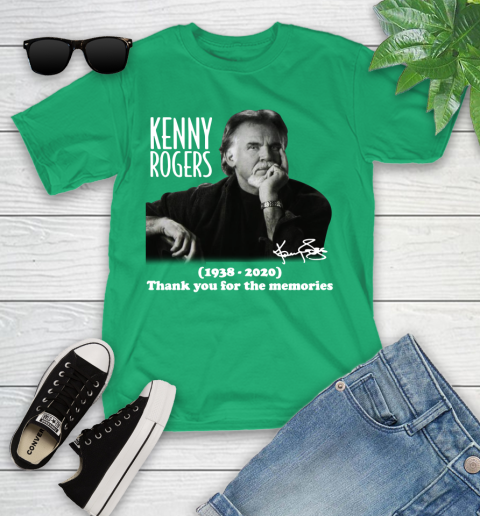 Kenny Rogers 1938 2020 signature thank you for the memories 100