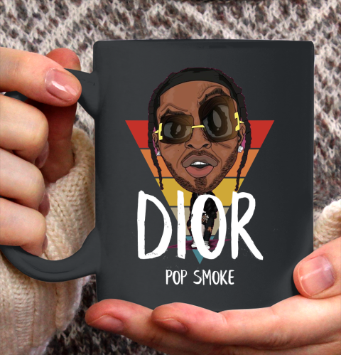 Pop Smoke Dior tshirt Ceramic Mug 11oz