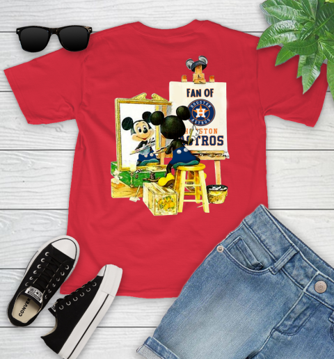 MLB Baseball Houston Astros Mickey Drawing Shirt 104