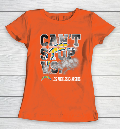 NFL Los Angeles Chargers Can't Stop Vs Women's T-Shirt 3