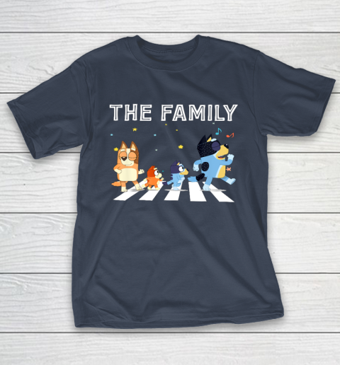 The Heeler Family Bluey Dad Mom For Lover T-Shirt 3