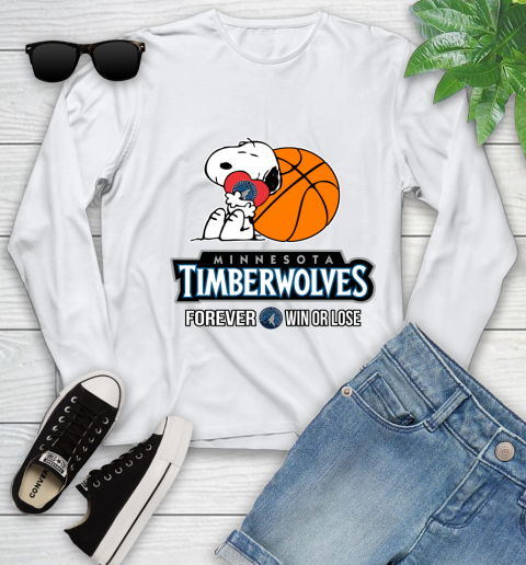 NBA The Peanuts Movie Snoopy Forever Win Or Lose Basketball Minnesota Timberwolves_000 125