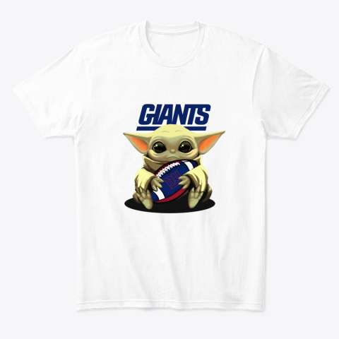 nmn8 baby yoda loves the new york giants classic t shirt 2 front white