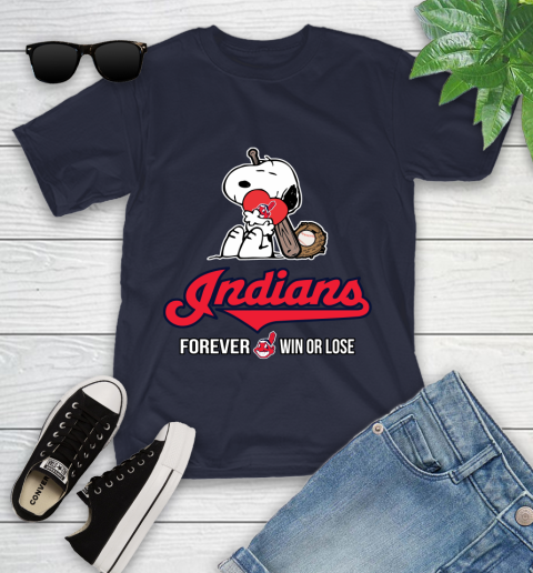 MLB The Peanuts Movie Snoopy Forever Win Or Lose Baseball Cleveland Indians 105