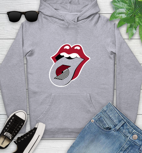 Portland Trail Blazers NBA Basketball Lips I Root For My Team Adoring Fan 142