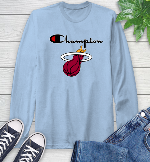 NBA Basketball Miami Heat Champion Shirt Long Sleeve T-Shirt 6