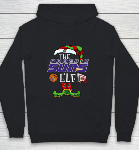 Phoenix Suns Christmas ELF Funny NBA Youth Hoodie
