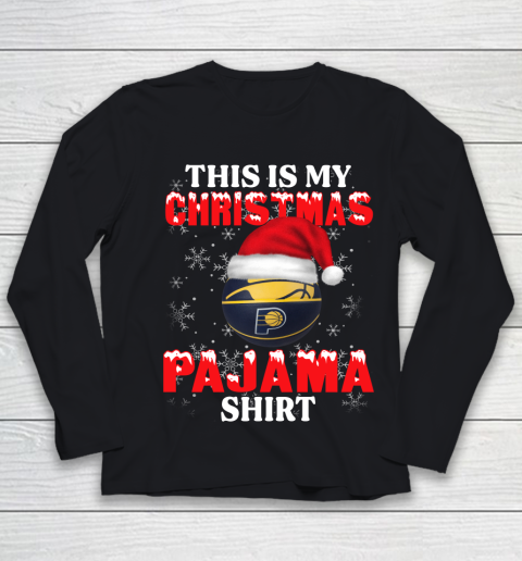 Indiana Pacers This Is My Christmas Pajama Shirt NBA Youth Long Sleeve