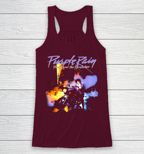 Purple Rain Prince And The Revolution Racerback Tank 2