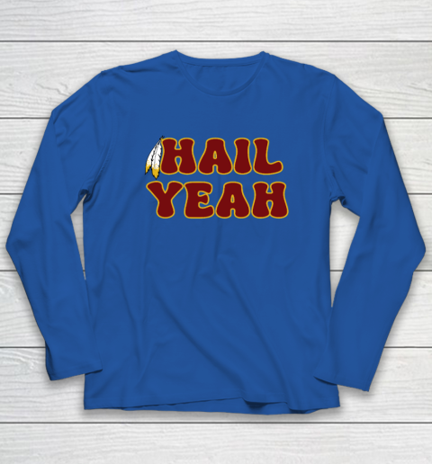 Hail Yeah Bold Feather Jayden Daniels Inspired Long Sleeve T-Shirt 5