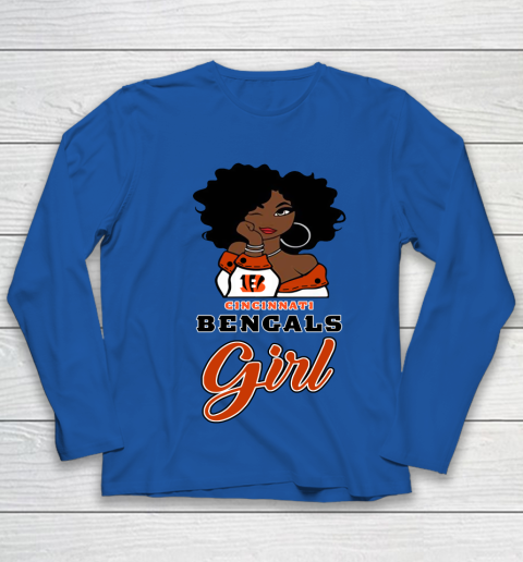 Cincinnati Bengals Girl NFL Youth Long Sleeve 9