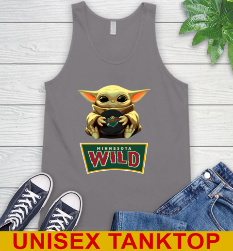 NHL Hockey Minnesota Wild Star Wars Baby Yoda Shirt 76