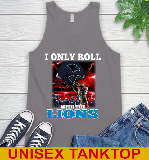 Carolina Panthers NFL Football I Only Roll With My Team Sports Tank Top 6