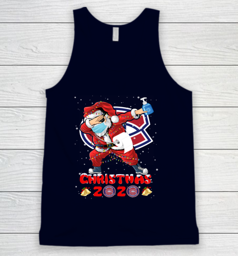 Montreal Canadiens Funny Santa Claus Dabbing Christmas 2020 NHL Tank Top 2