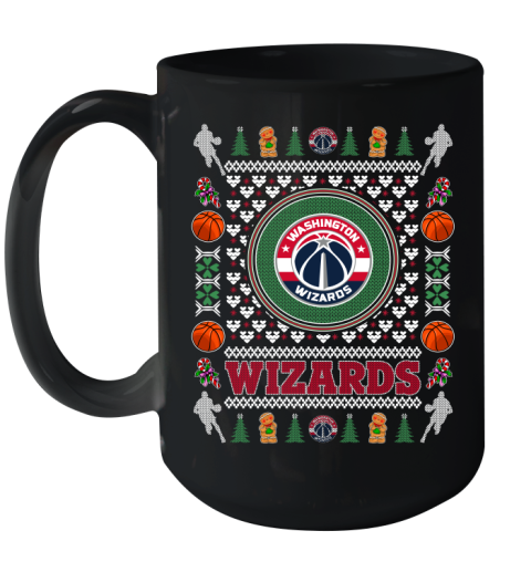 Washington Wizards Merry Christmas NBA Basketball Loyal Fan Ceramic Mug 15oz