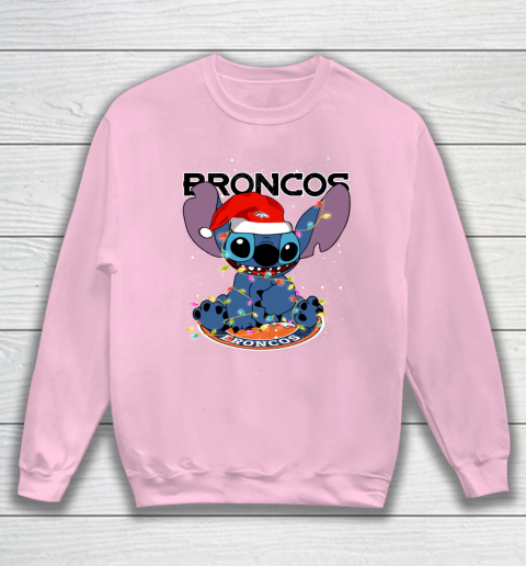 Denver Broncos NFL Football noel stitch Christmas Sweatshirt 5