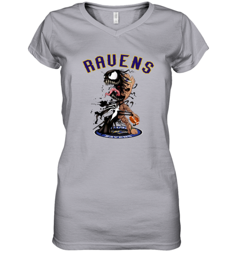 Groot I Love Baltimore Ravens Tank Top Guardians of the Galaxy NFL