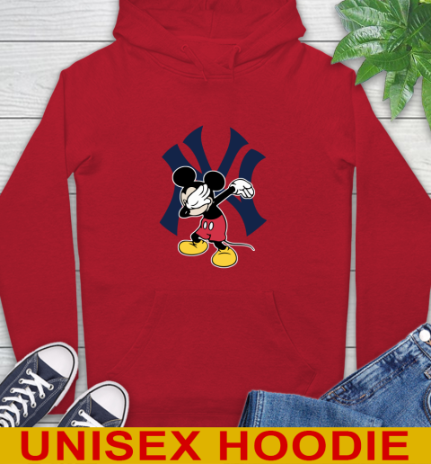 New York Yankees MLB Baseball Dabbing Mickey Disney Sports Hoodie 10