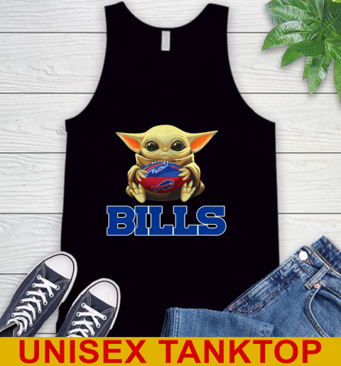 NFL Football Buffalo Bills Baby Yoda Star Wars Shirt Tank Top 2