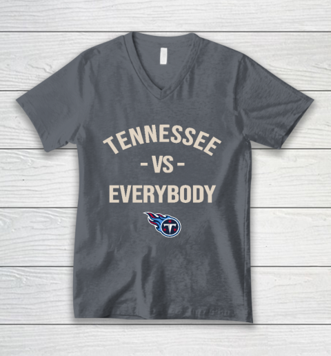 Tennessee Titans Vs Everybody V-Neck T-Shirt - Image 5