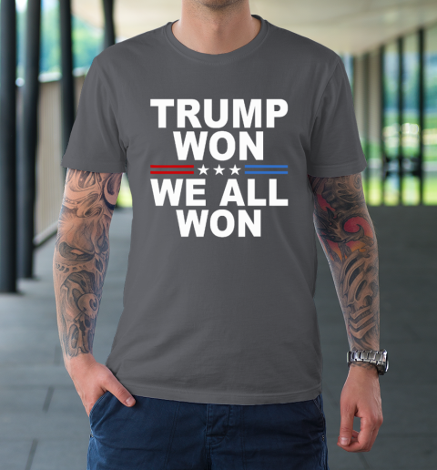 Trump Won  We All Won 2024 USA Flag T-Shirt 6