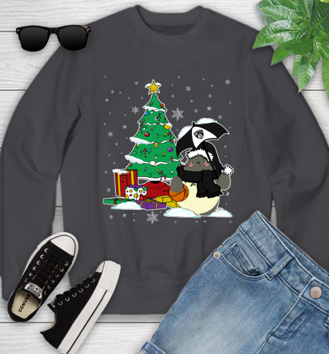 Brooklyn Nets NBA Basketball Cute Tonari No Totoro Christmas Sports Youth Sweatshirt 5
