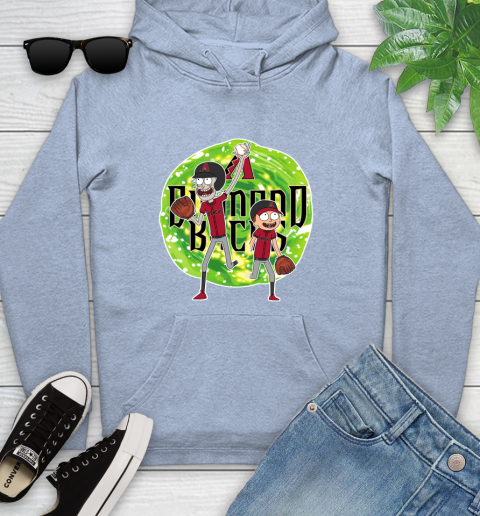 MLB Arizona Diamondbacks Rick And Morty Baseball Sports Youth Hoodie 10