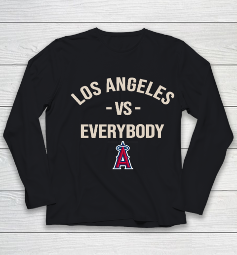 Los Angeles Angels Vs Everybody Youth Long Sleeve