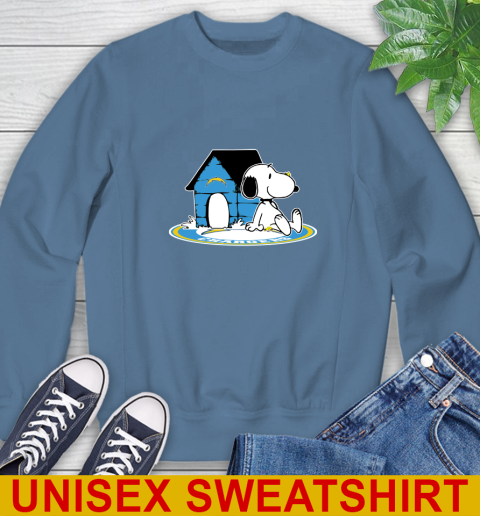 NFL Football Los Angeles Chargers Snoopy The Peanuts Movie Shirt Sweatshirt 8