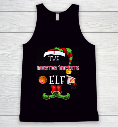 Houston Rockets Christmas ELF Funny NBA Tank Top